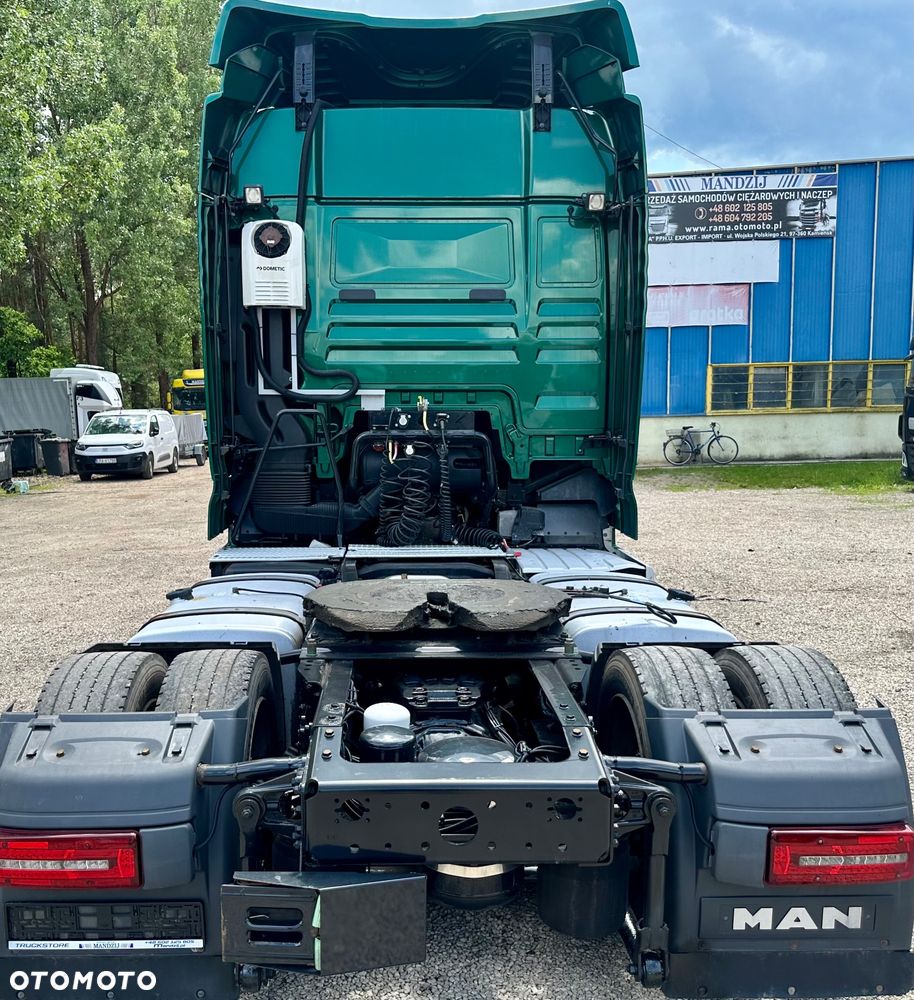 MAN TGX 18.460 XLX AUTOMAT RETARDER STANDKLIMA WEBASTO ACC 2xALUTANK SPOJLERY 800000km LOW DECK MEGA NAVI 2019 ŁADNY - 6