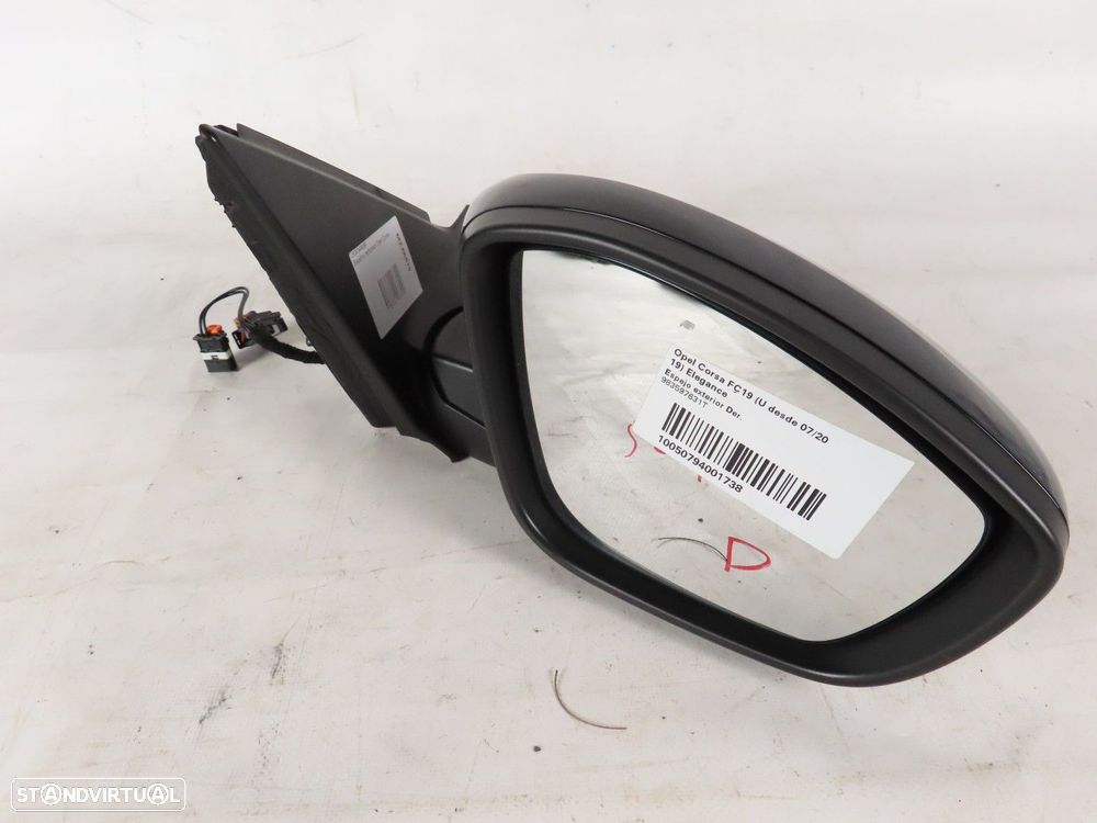 Retrovisor Completo Direito Seminovo/ Original OPEL CORSA F 983597639V - 2