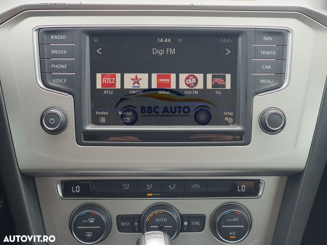 DISPLAY NAVIGATIE VW PASSAT B8  3G0 919 605 D - 1