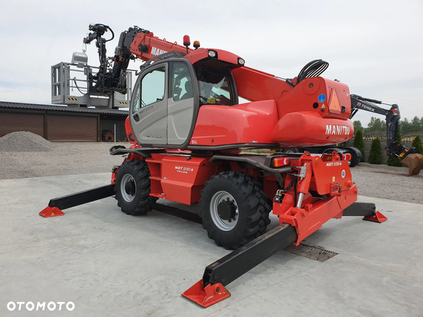 Manitou MRT 2150+Privilege KOSZ Z WCIĄGARKĄ/WIDŁY HYD.PILOT SUPER STAN