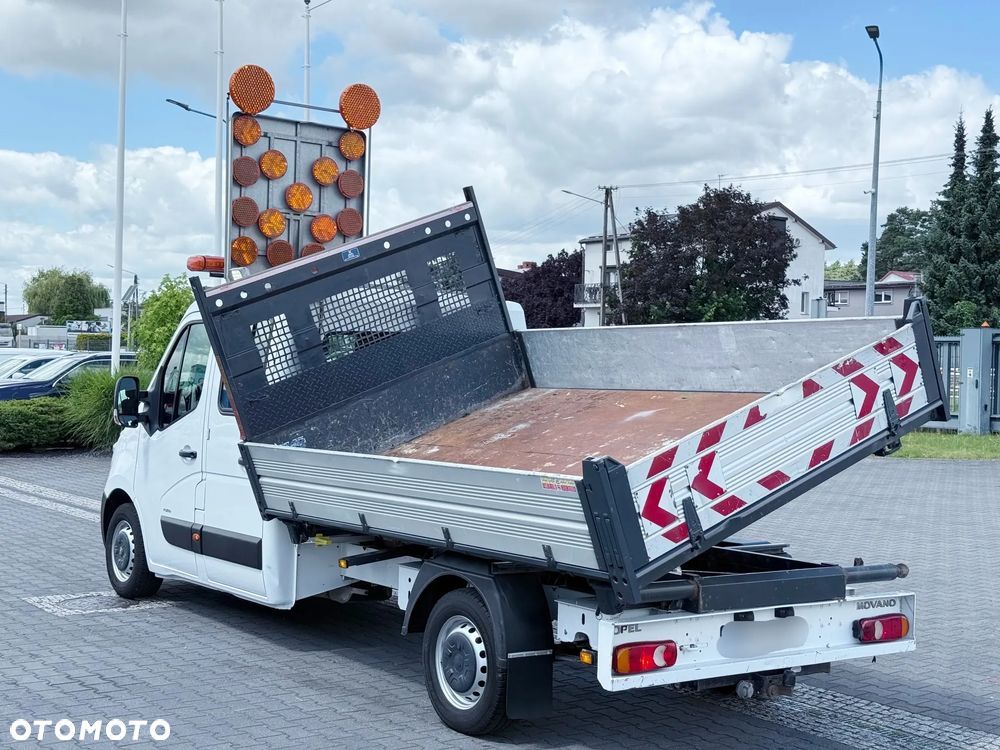 Opel Movano 130 CDTI Doka Brygadówka 6-miejsc Wywrotka 3-stronna Salon PL - 4