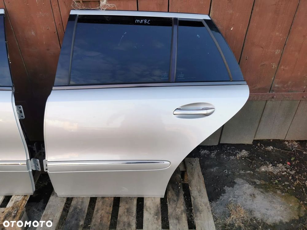 MB MERCEDES W211 KOMBI AVANT DRZWI TYŁ TYLNE LEWE PRAWE KOMPLETNE - 10