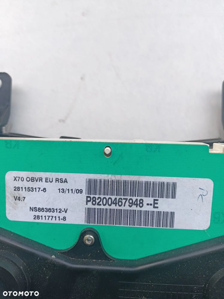 LICZNIK ZEGARY RENAULT MASTER 09r 2.5DCI  EUR - 3