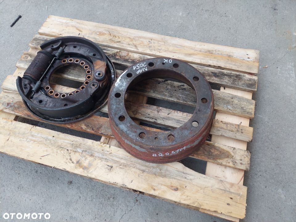 BĘBEN HAMULCOWY, HAMULEC, SZCZĘKI, CYLINDEREK, OBUDOWA O&K MH4 MH 4 PLUS [NAP 2051] - 5