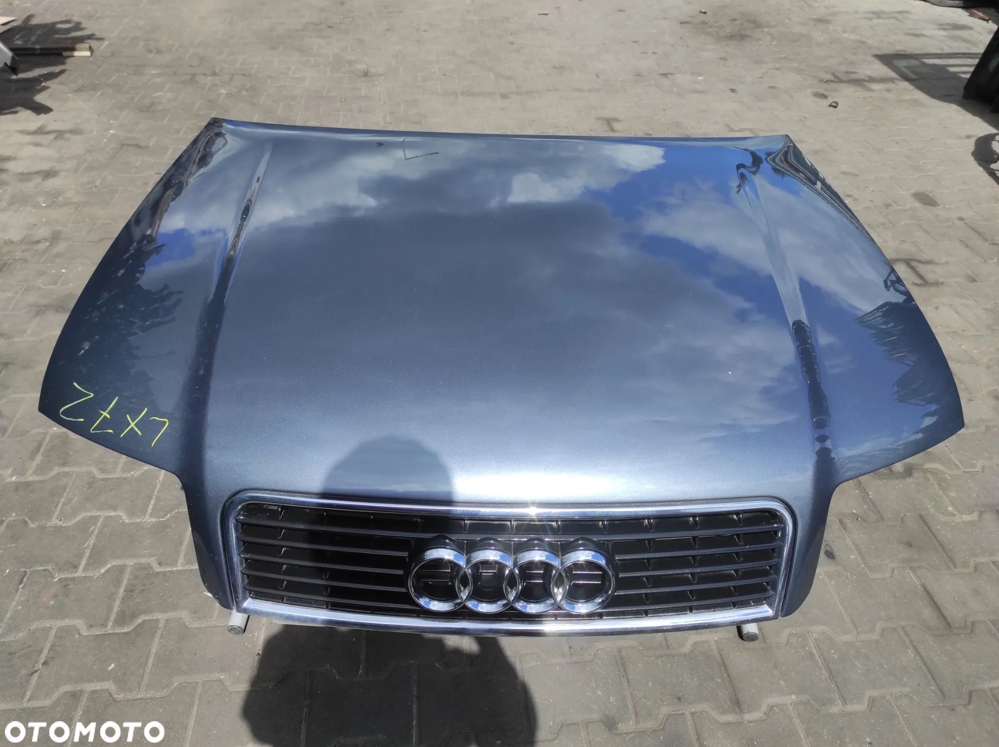 MASKA POKRYWA SILNIKA AUDI A4 B6 LX7Z SZARA WYSYŁKA !! - 1