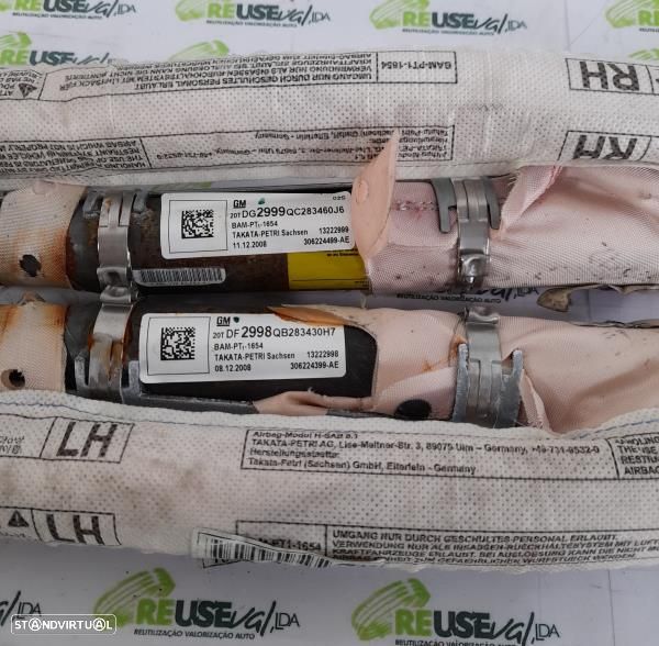 Airbags De Cortina Esq Opel Insignia A (G09) - 3
