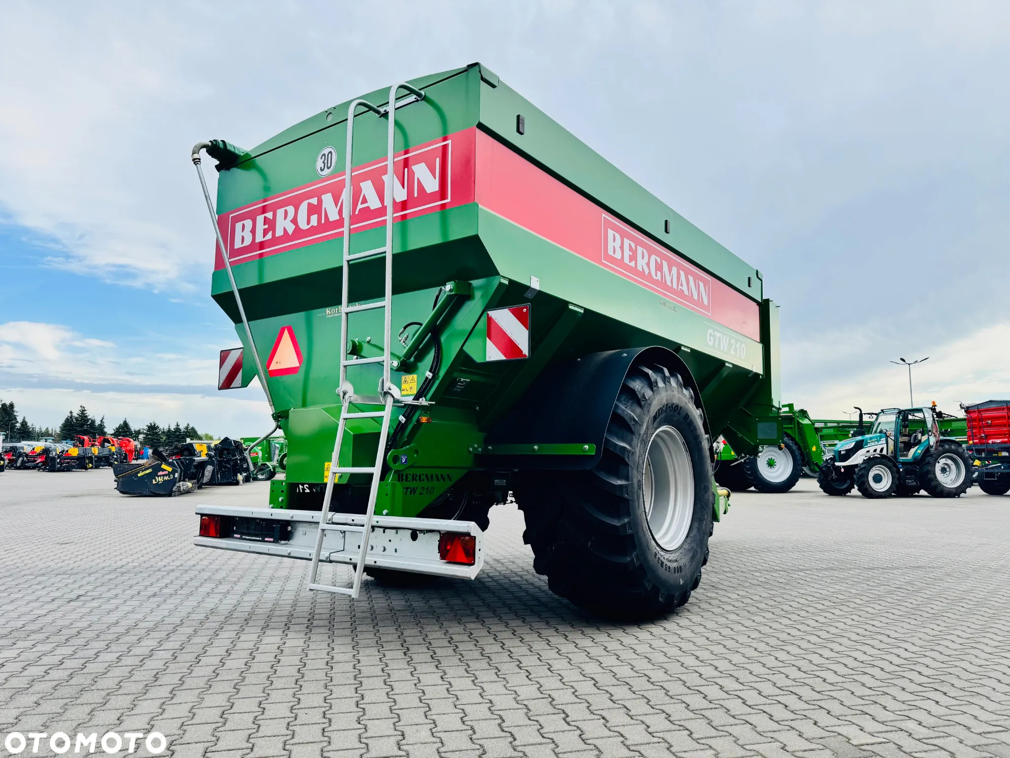 Inny Bergmann GTW 210 Wydajna przyczepa przeładowcza - 7