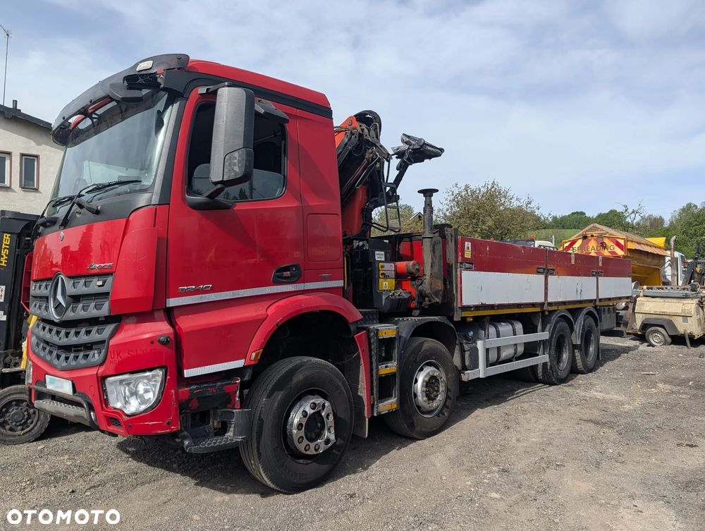 Mercedes-Benz AROCS 3240 8x4 HDS Palfinger PK16001K 2014 - 6