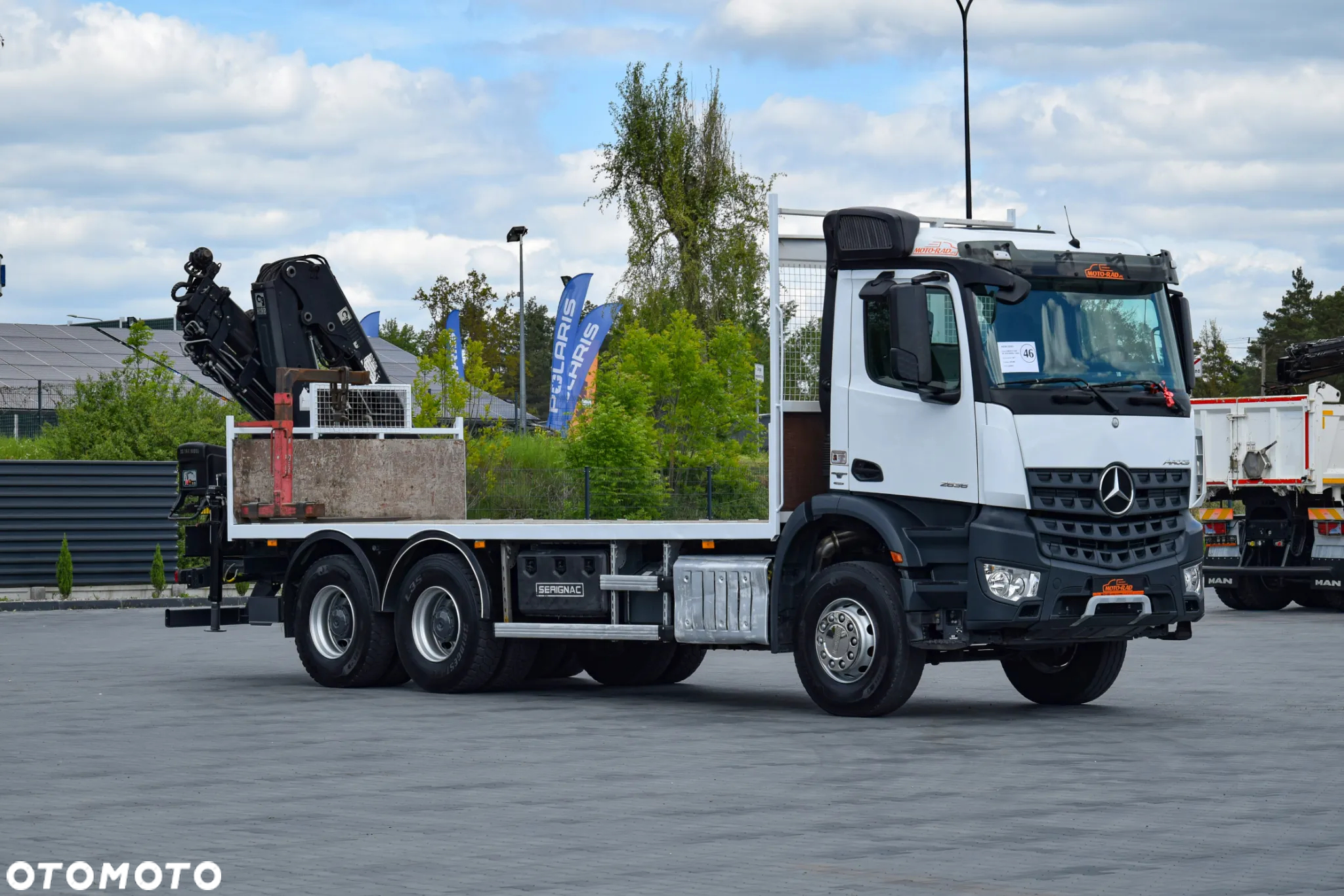 Mercedes-Benz AROCS 2636 / 6x4 / HIAB XS 144 HIDUO / WYSUW x4 / ROTATOR / STEROWANIE RADIOWE / UDT / PODPORY HYDRAULICZNE / PLATFORMA / AUTOMAT / SPROWADZONY - 3