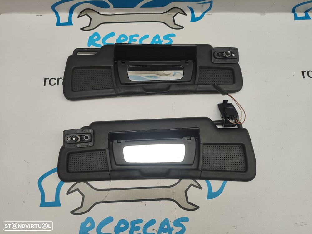 Palas De Sol Pretas Originais Mercedes SLK R171 - 5