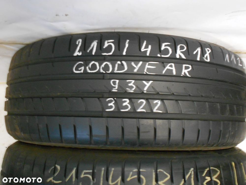 OPONY 215/45R18 GOODYEAR EAGLE F1 ASYMMETRIC 2 DOT 3322 7MM - 2