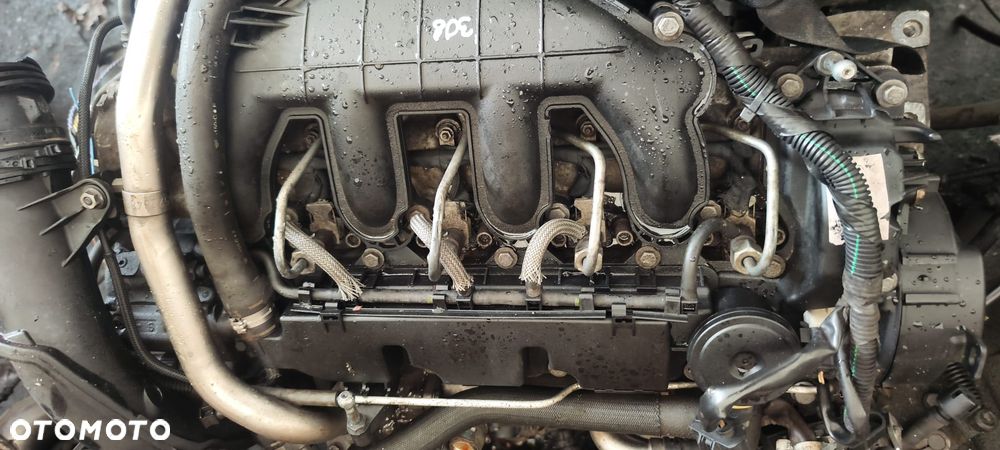 Silnik Peugeot 308 2.0 HDi system Delphi Euro 5 komplet