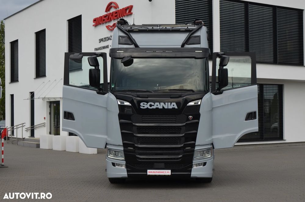 Scania S 500 / 6x2/4 PUSHER / SKÓRA / FULL LED / FULL AIR / PRZESUWANE SIODŁO / ACC / NAVI / KAMERA / ALUSY / DE 8558 - 19