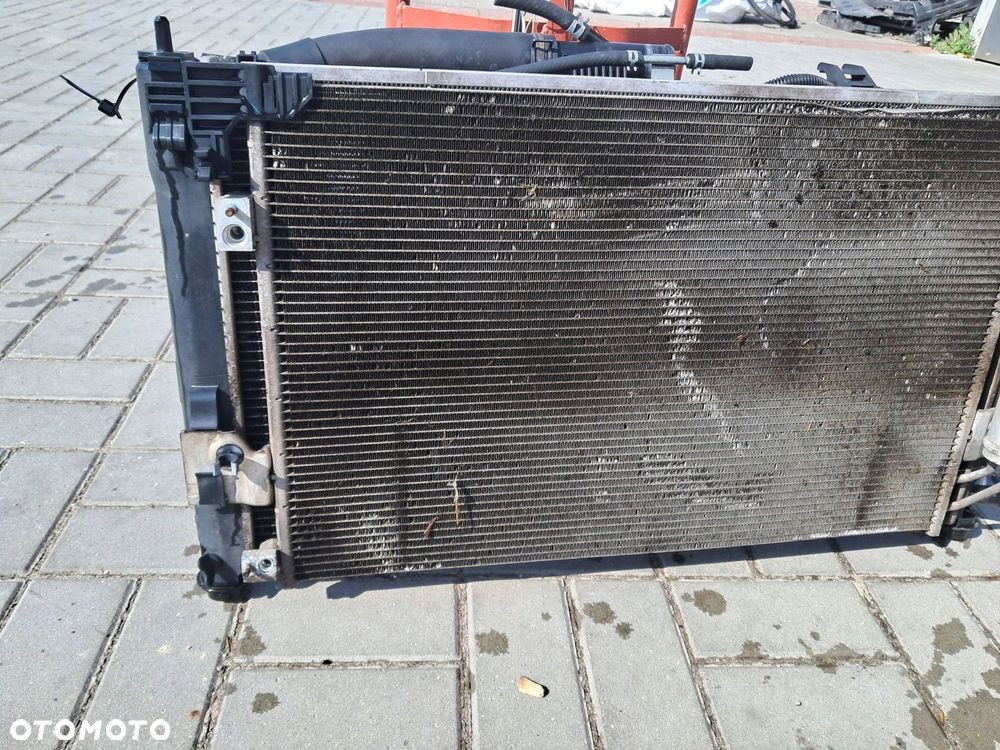 citroen c-crosser peugeot 4007 pas przedni chłodnice komplet wentylator - 5