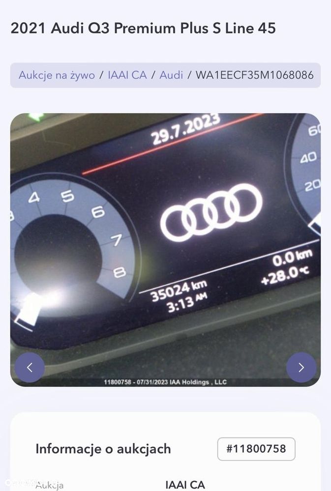 Audi Q3 45 TFSI Quattro S Line S tronic - 35