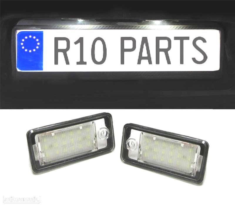 LUZES DE MATRICULA LED AUDI A3 S3 03-08 - 1