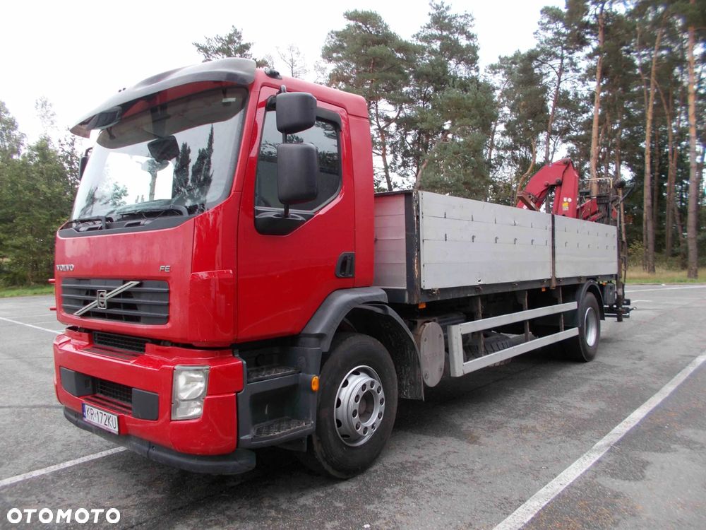 Volvo FE Skrzyniowy Dźwig HDS HYVA HB120E2 Rotator 1-Właściciel - 2