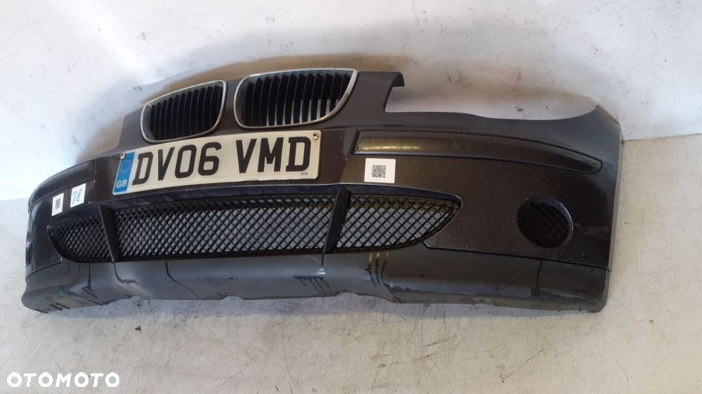 $ ZDERZAK PRZÓD PRZEDNI DO BMW E87 SERII 1 + GRILL NERKI KOD KOLOR SPARKLING GRAPHITE - 2