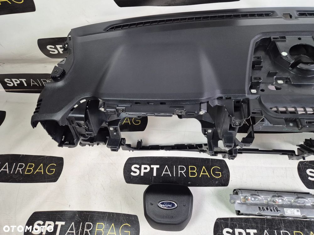 FORD RANGER RAPTOR 6 VI DESKA ROZDZIELCZA KONSOLA KOKPIT PULPIT PODUSZKI AIRBAG AIR BAG PASY KIT SET - 2