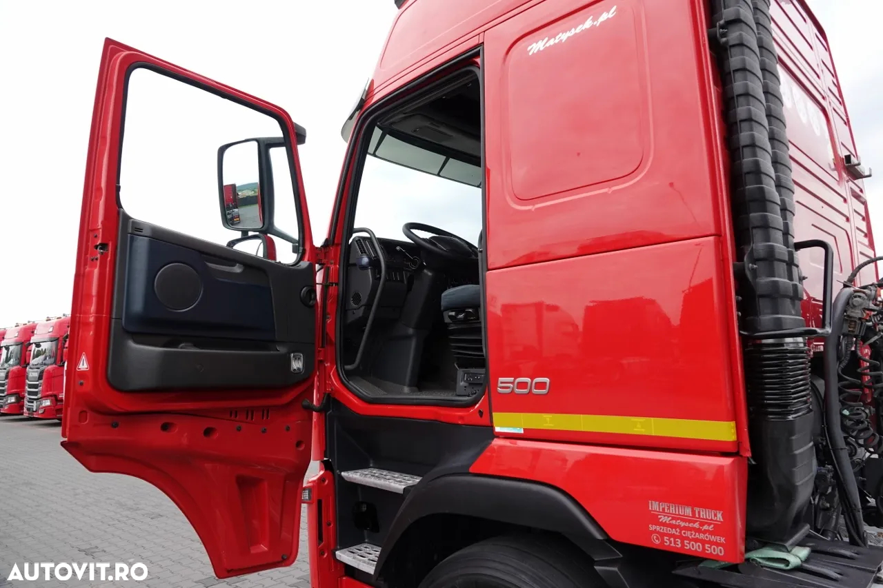 Volvo FH 500 / PUSHER / Tractor cu 3 axe / FULL ADR / RETARDER / AXIE DE RIDICARE ȘI DE DIRECȚIE / IMPORTAT - 23
