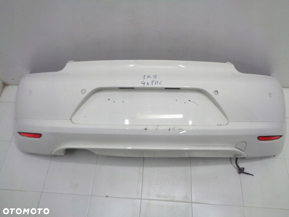 vw scirocco zderzak zderzak tył kompletny pdc 08-14r - 1