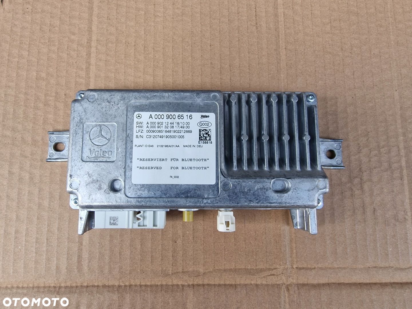 MODUŁ BLUETOOTH A0009006516 MERCEDES W205 - 1