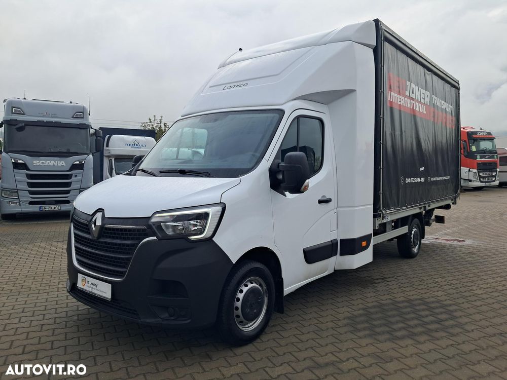 Renault MASTER 2.3D 160 CP CABINA DE DORMIT SI PRELATA LIFT DHOLLANDIA - 1