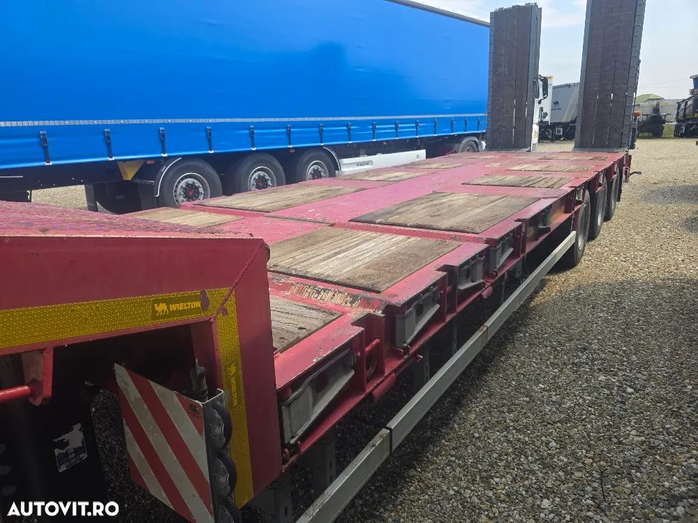 Wielton NJ 3R, trailer utilaje 3 axe extensibil - 3