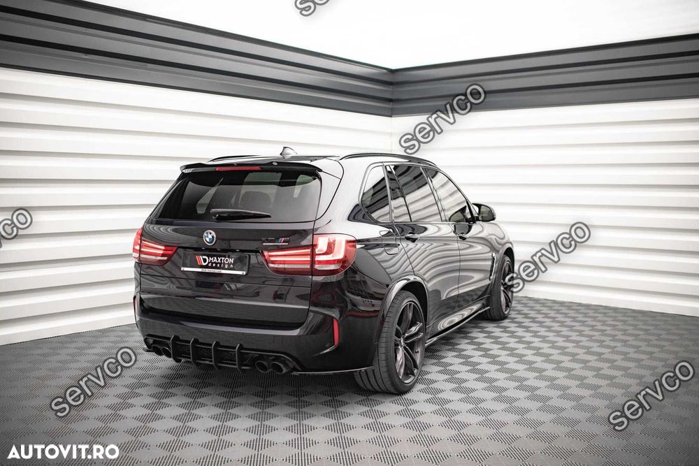 Prelungire difuzor bara spate Bmw X5 M F15 2014-2018 v4 - Maxton - 2