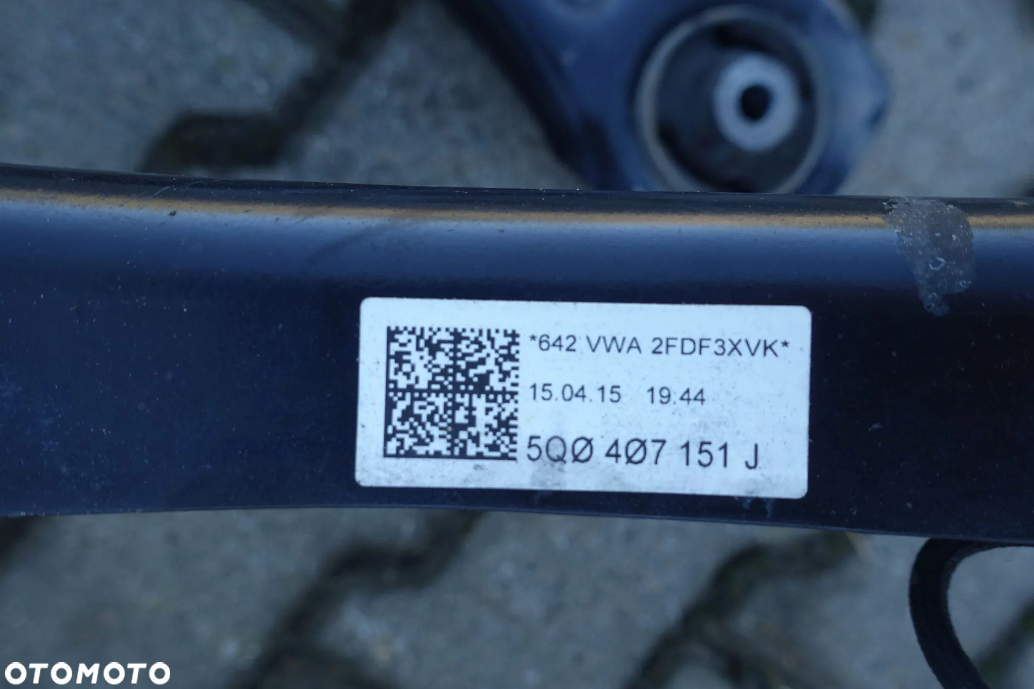 BELKA KOŁYSKA WÓZEK SANKI WAHACZ DRĄŻEK AUDI A3 S3 8V 15r. - 3