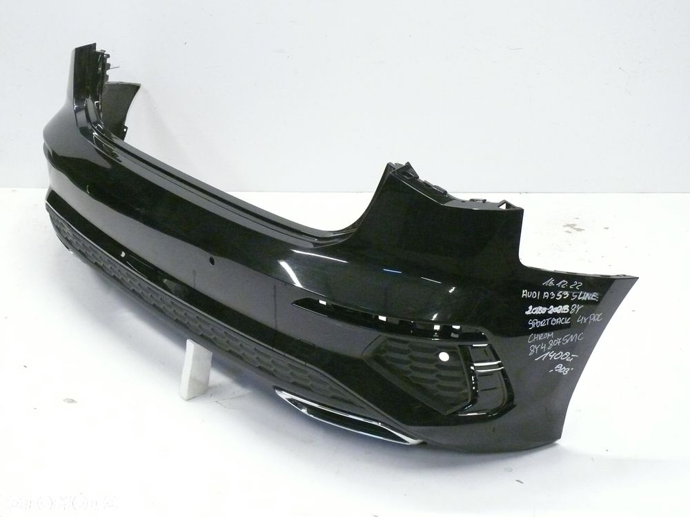 ZDERZAK TYLNY AUDI A3 S3 S-LINE SPORTBACK 8Y 2020 2023 PDC - 2