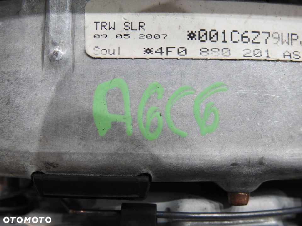 PODUSZKA AIRBAG KIEROWCY AUDI A6 C6 4F0880201AS - 8