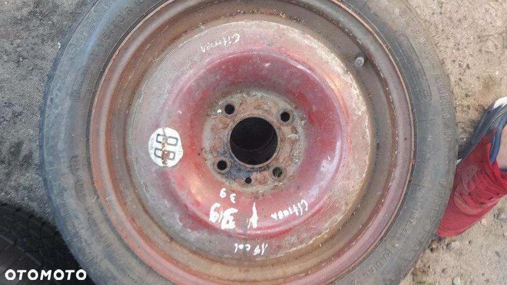 Koło dojazdowe 15 cali 4x108 nr 39