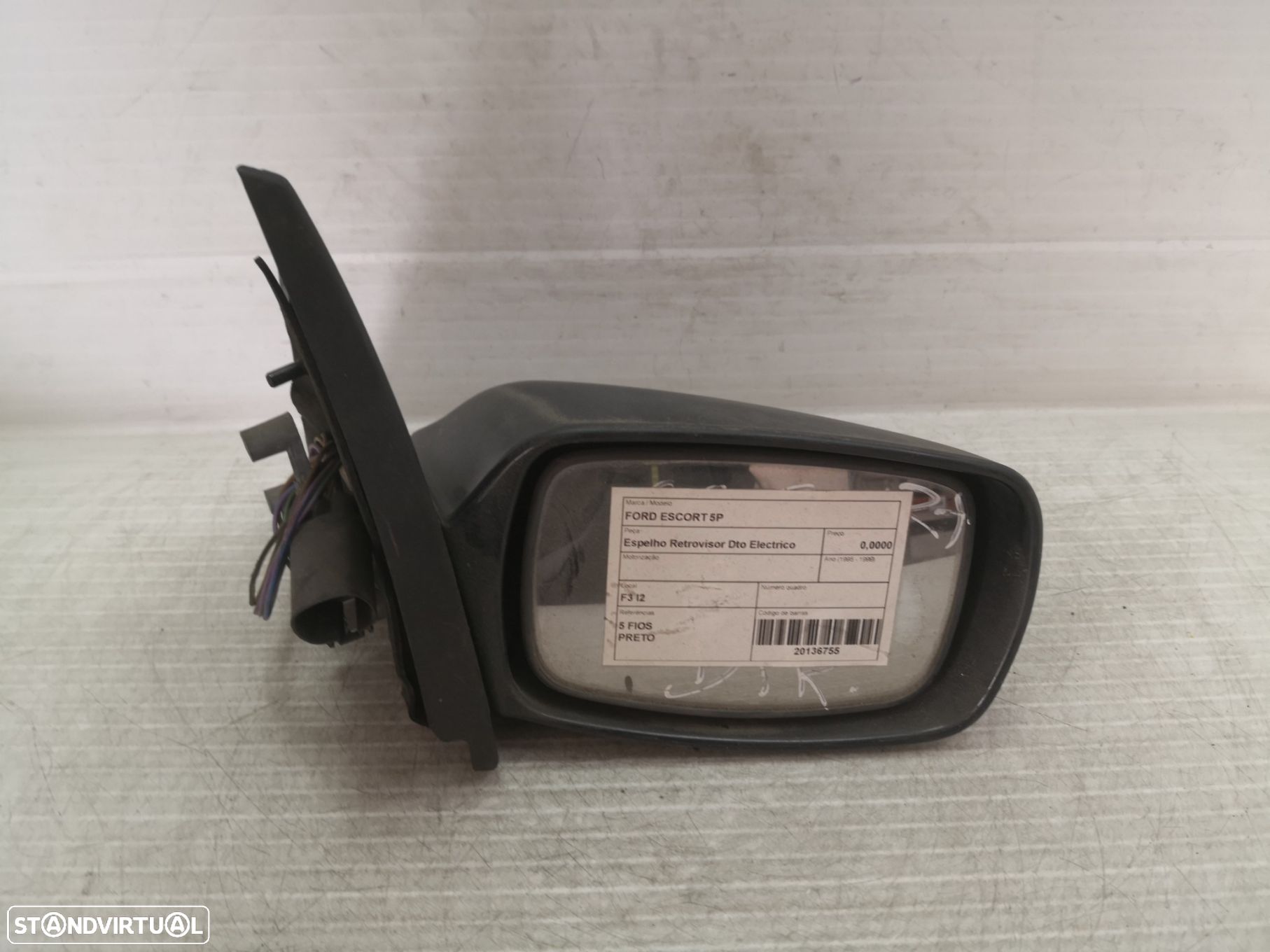 Espelho Retrovisor Dto Electrico Ford Escort Vi (Gal, Aal, Abl) - 1
