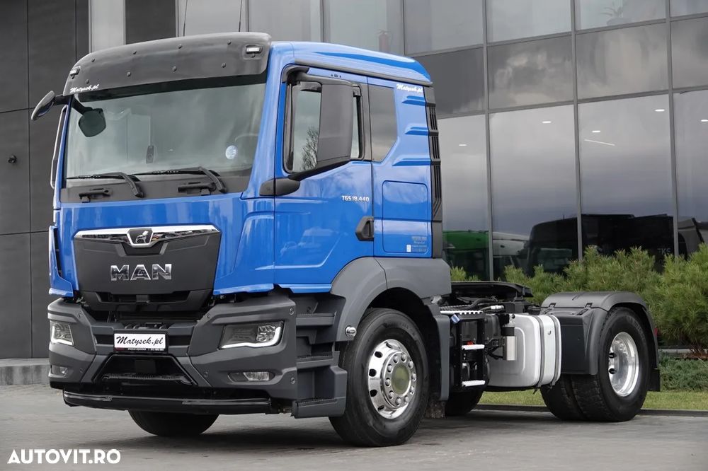MAN TGS 18.440 / SISTEM HIDRAULIC / RETARDER / JANTE ALIAJ / CABINĂ JOSĂ / EURO 6 / - 1