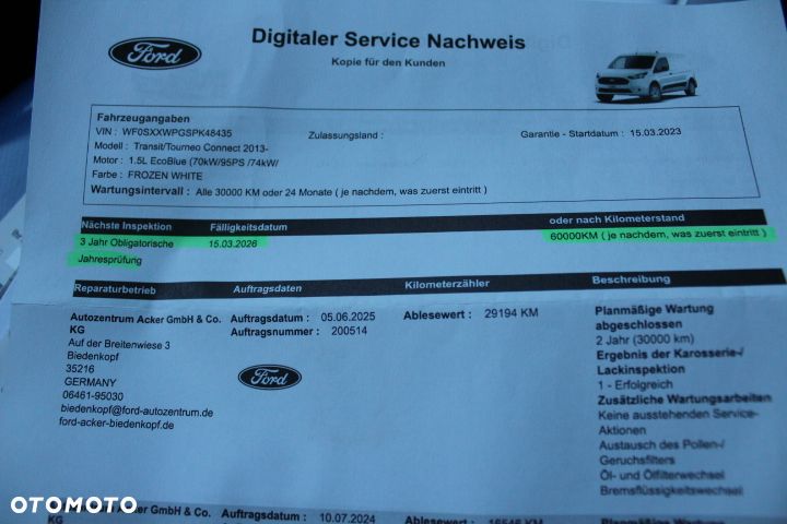 Ford TRANSIT CONNECT - 23