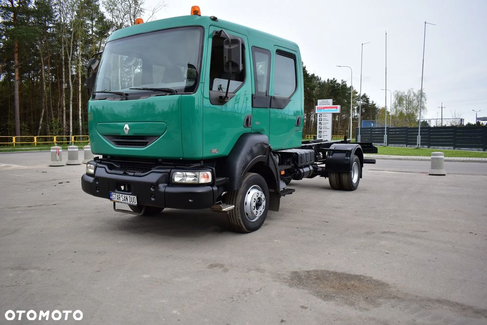 Renault MIDLUM 4x4 DOKA Brygadówka RAMA do zabudowy Camper - 2