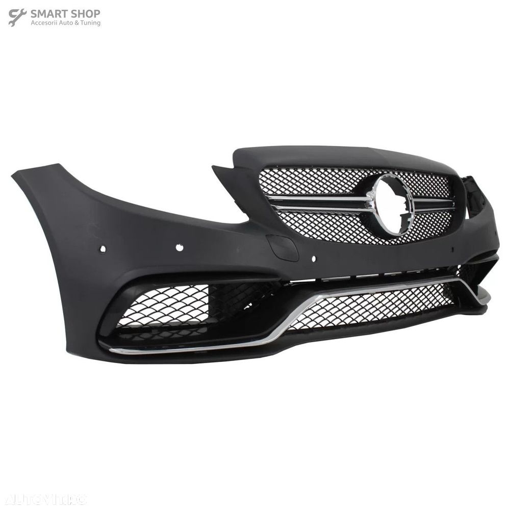 Bara Fata cu Grile si Difuzor Spate cu Ornamente Cromate Mercedes C-Cl - 3