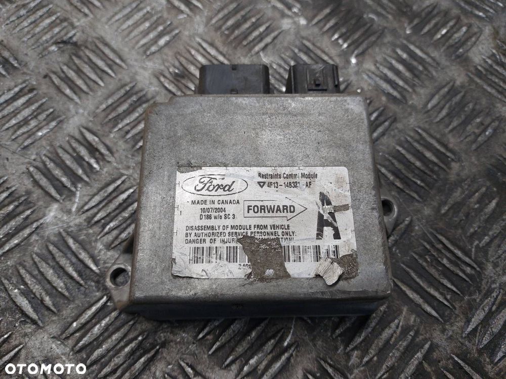 MODUŁ SENSOR STEROWNIK PODUSZEK AIRBAG FORD TAURUS IV 4F13-14B321-AF - 1