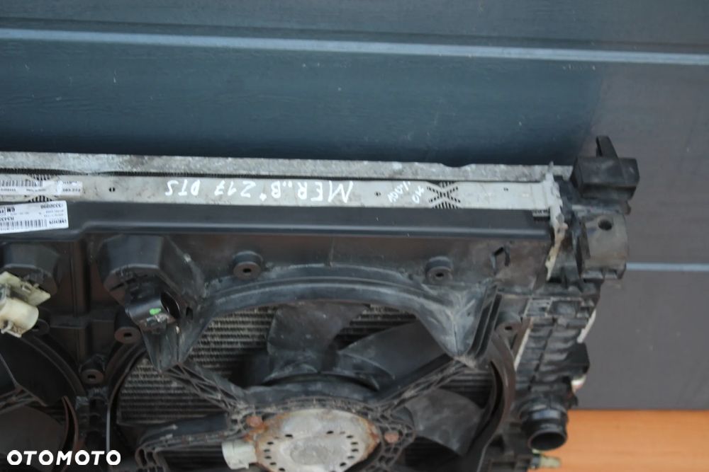 KOMPLET CHŁODNIC WODY KLIMATYZACJI INTERCOOLER WENTYLATOR OPEL MERIVA B 1.7 CDTI - 2