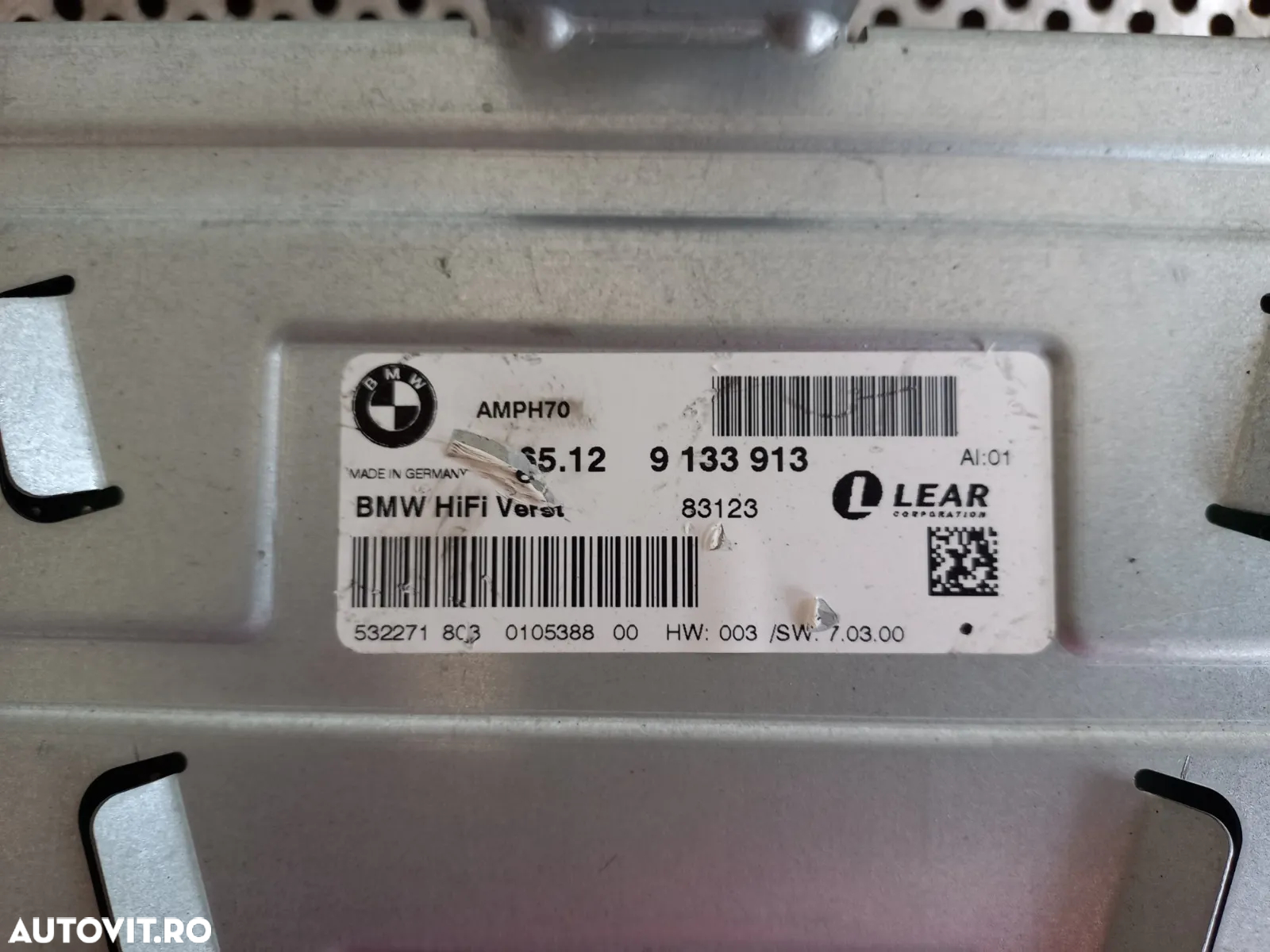 Amplificator Bmw X5 E70 Cod  - Dezmembrari Arad - 7