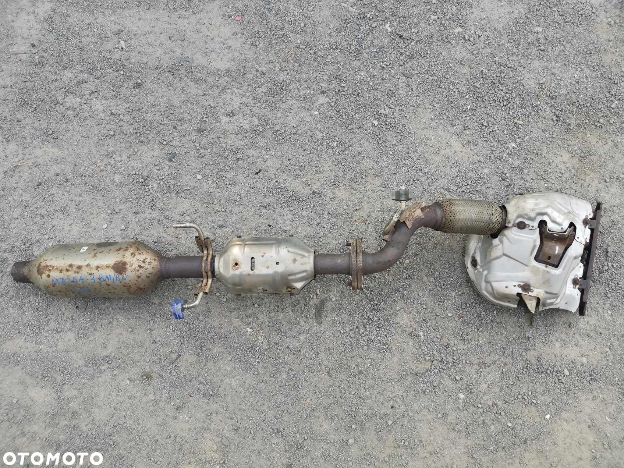 Katalizator Mazda 3 BM 2.0 Skyactive DPF FAP PE02 - 2