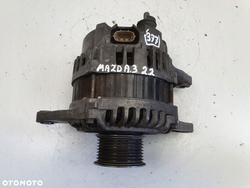 ALTERNATOR Mazda 3 II BL 2.2 MZR CD _ Alternator Oryginał - 6