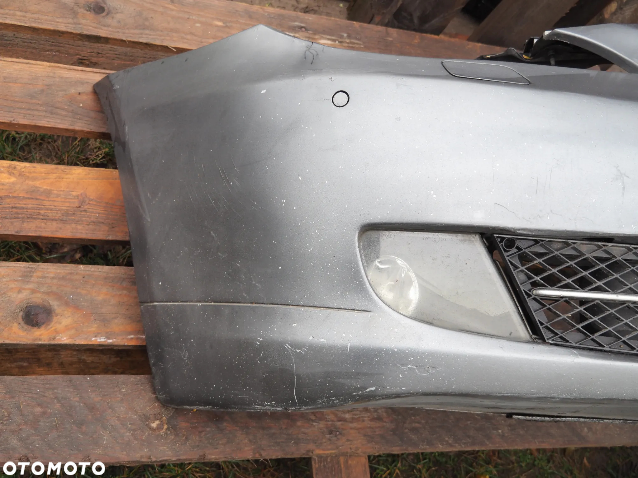 Zderzak przód przedni BMW seria 5 E60 E61 Lift Spacegrau Metallic - 2