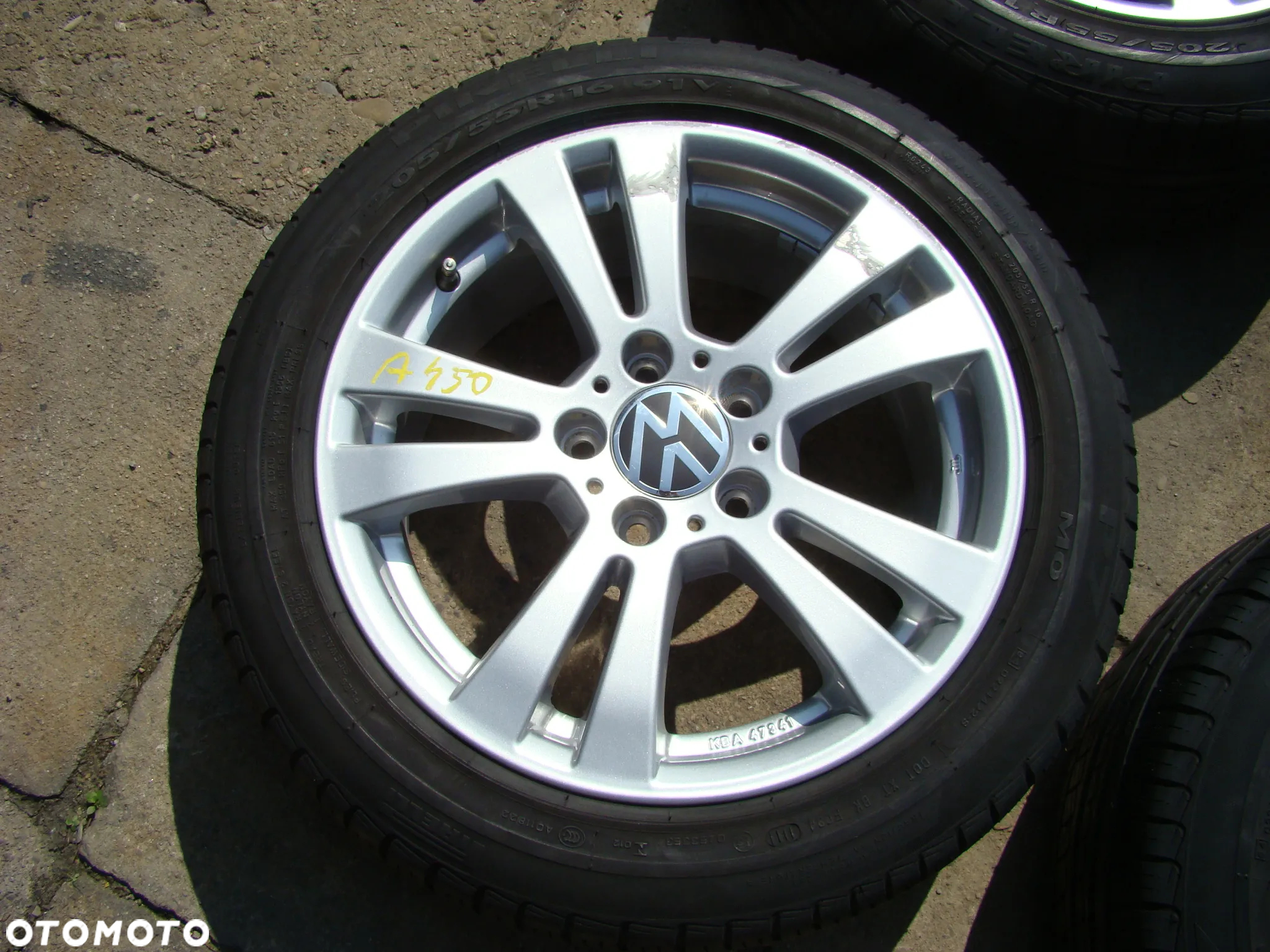 a450 5x112 VW Golf V VI VII VIII Plus  Jetta Touran Caddy Sharan 7,5jx16 Lato 205/55 - 5