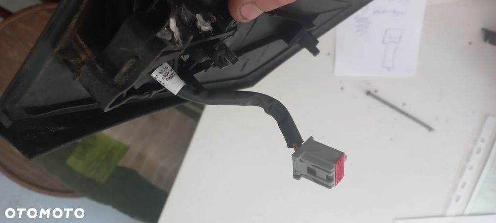LUSTERKO LEWE FORD FOCUS MK2 II lift F3  ELEKTRYCZNE 6 PIN - 2