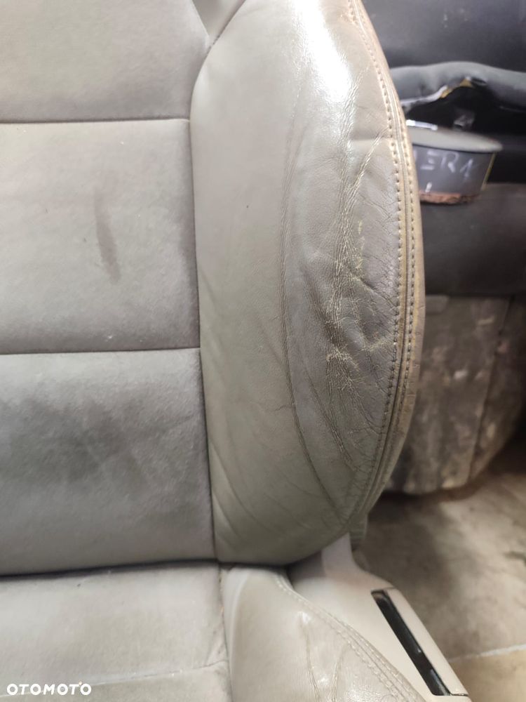 AUDI A6 C6 04- FOTELE KANAPA PÓŁSKÓRA ALCANTARA - 2