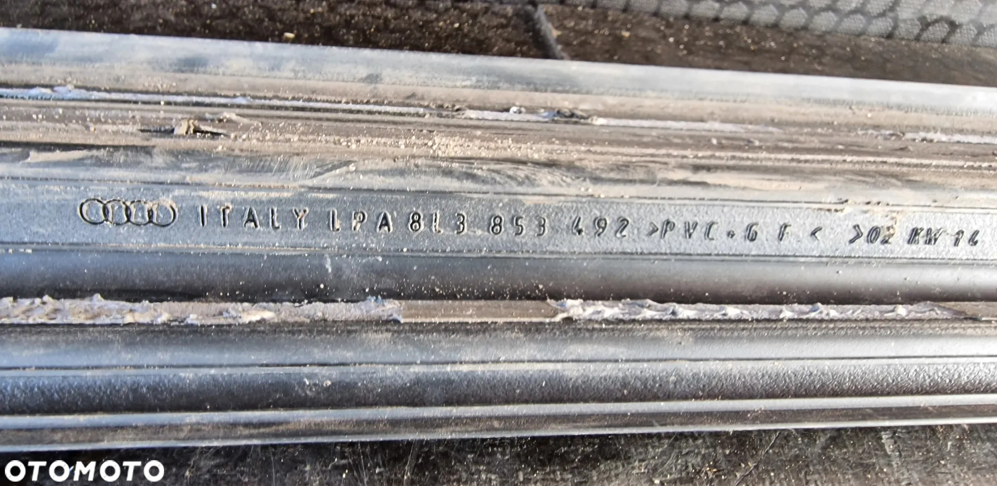 LISTWA PROGOWA PRAWA LEWA KOMPLET 8L3853491 8L3853492 AUDI A3 8L LIFT 3D - 9