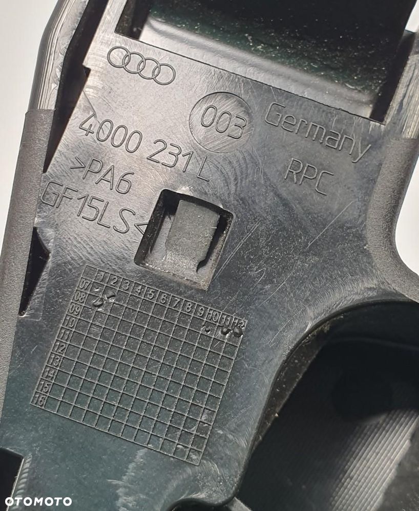 RĄCZKA REGULACJI FOTELA LEWY PRZÓD AUDI TT 8J 4000231L - 5