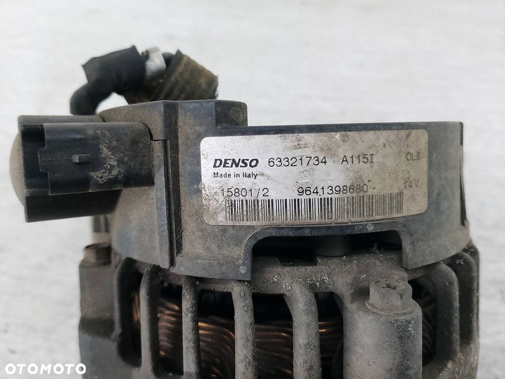 ALTERNATOR PEUGEOT 206 9641398680  6332174 1.4 i 8V - 3